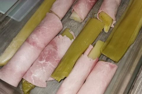 Cliquez pour zoomer ! Gratin de poireau au jambon Thermomix par carine_152