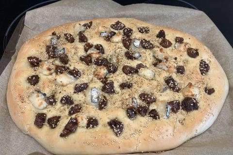 Cliquez pour zoomer ! Focaccia aux figues et gorgonzola Thermomix par melaine_7