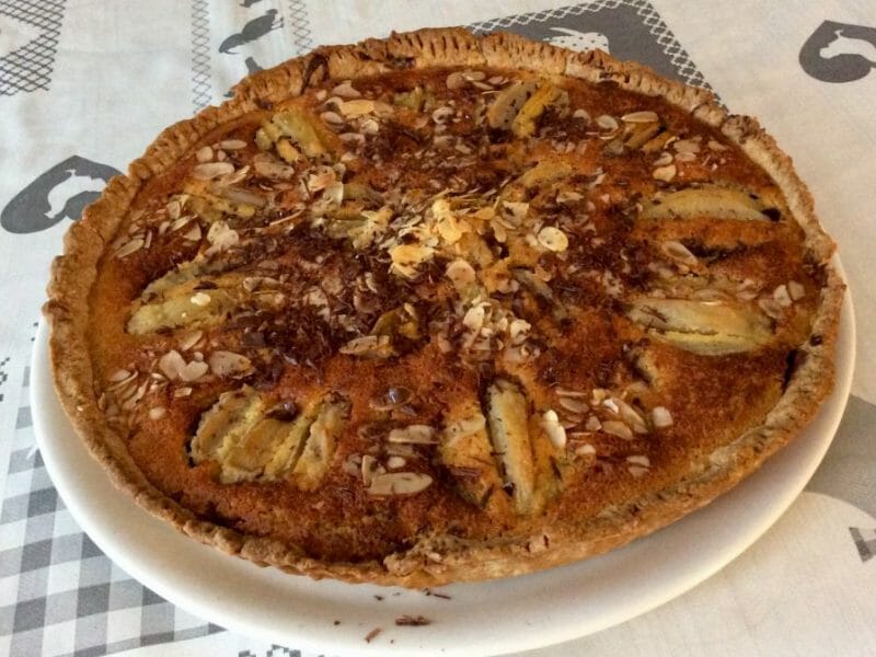 Cliquez pour zoomer ! Tarte poires et chocolat Thermomix par Beatricethor