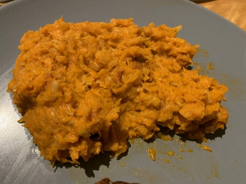 Cliquez pour zoomer ! Fondue de fenouil au chorizo Thermomix par Allanoon