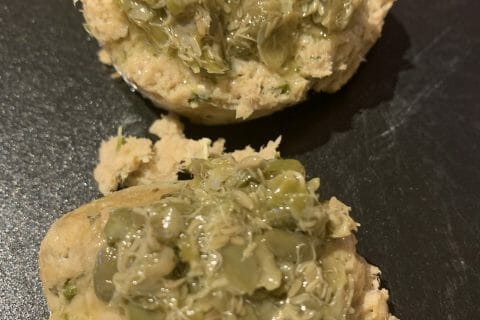 Cliquez pour zoomer ! Saucisson de thon sauce aux capres Thermomix par Allanoon