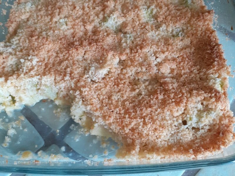 Cliquez pour zoomer ! Crumble fraise rhubarbe et noix de coco Thermomix par laurel02