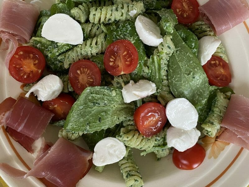 Cliquez pour zoomer ! Salade de penne à l’italienne Thermomix par domaya