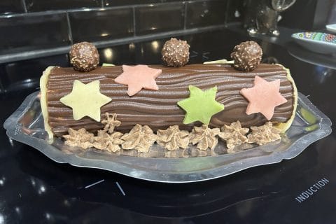 Cliquez pour zoomer ! Bûche Ferrero Rocher Thermomix par domaya