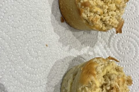 Cliquez pour zoomer ! Muffins aux pommes façon crumble Thermomix par mymy2