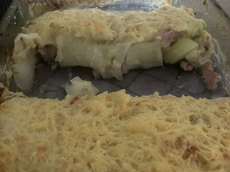 Cliquez pour zoomer ! Parmentier de poireaux Thermomix par mymy2