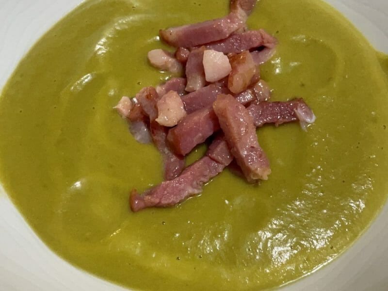 Cliquez pour zoomer ! Velouté de petits pois Thermomix par mymy2