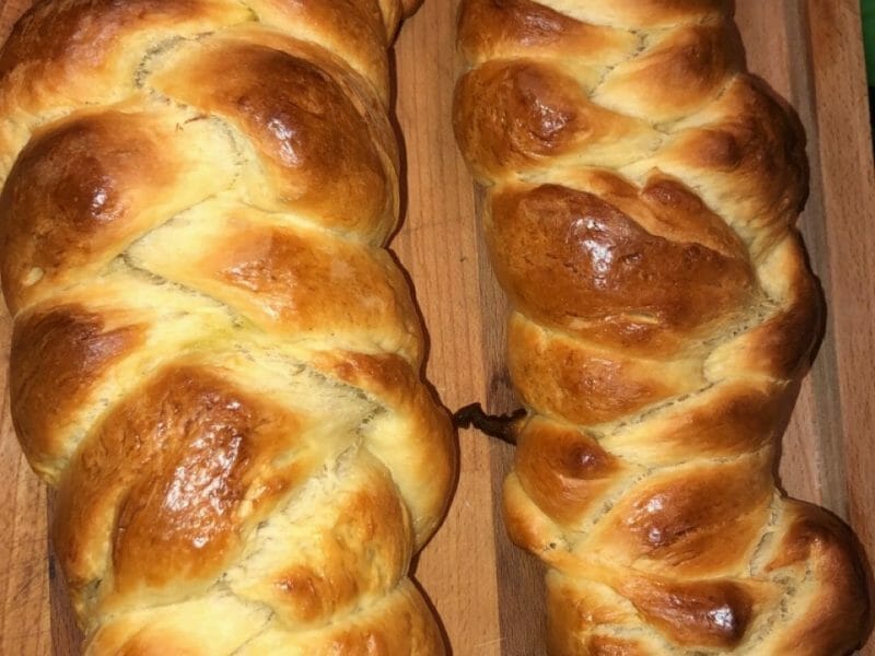 Cliquez pour zoomer ! Brioche tressée à la mie filante Thermomix par ly_16