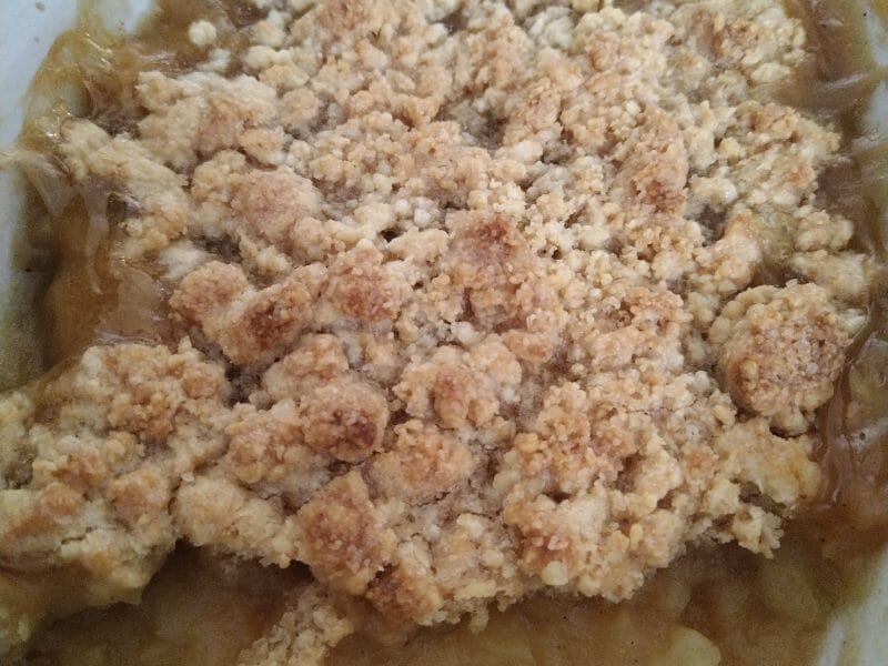 Cliquez pour zoomer ! Crumble aux Pommes Thermomix par nadege_152