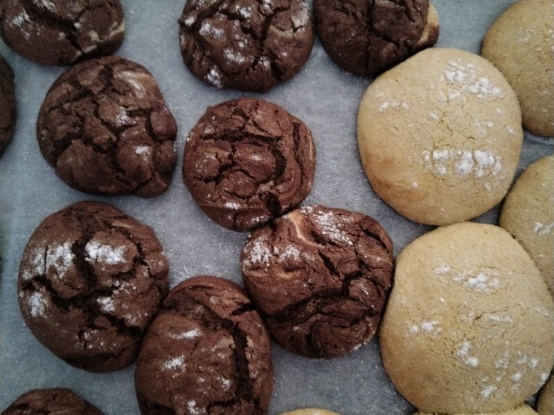 Cliquez pour zoomer ! Craquelés au chocolat Thermomix par nadege_152