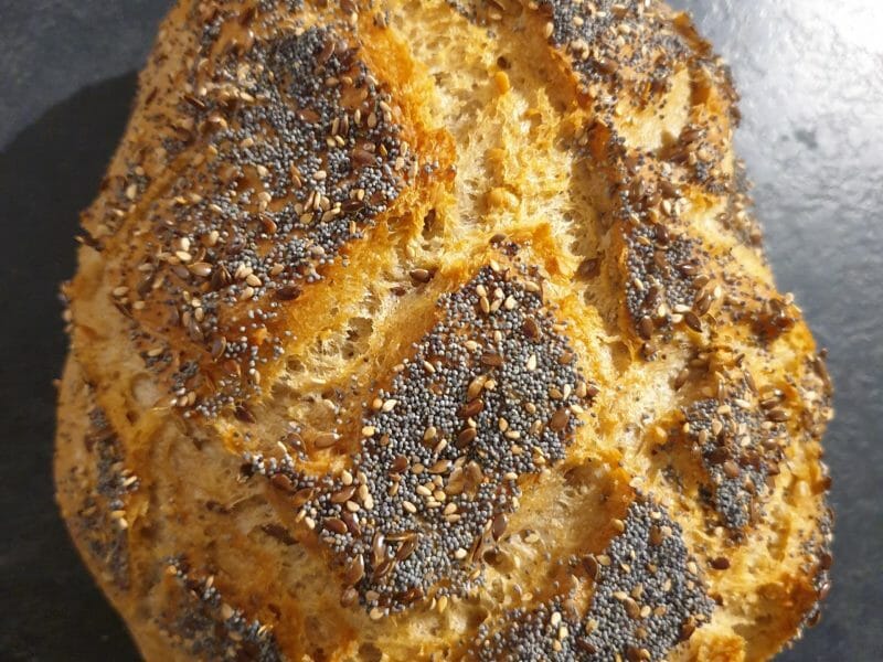 Cliquez pour zoomer ! Pavé farine multi-céréales Thermomix par emmanuelle352