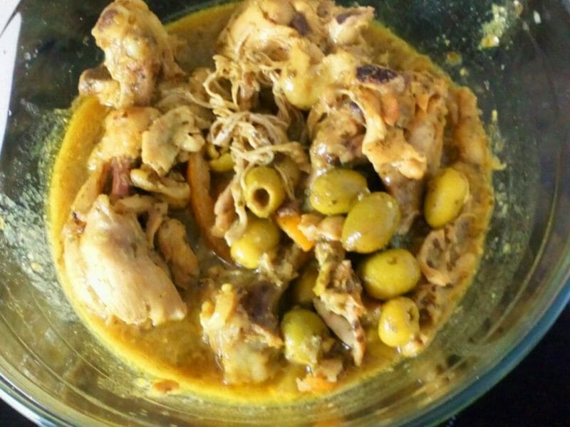 Cliquez pour zoomer ! Tajine de poulet aux olives Thermomix par francine_19
