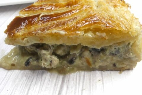 Cliquez pour zoomer ! Tourte au poulet et aux champignons Thermomix par elise911