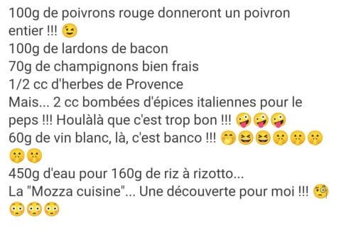 Cliquez pour zoomer ! Gratin de riz façon pizza Thermomix par pnat33