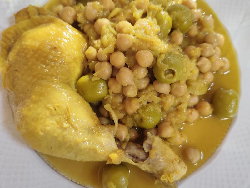 Cliquez pour zoomer ! Tajine de poulet aux olives Thermomix par pnat33