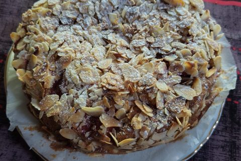 Cliquez pour zoomer ! Gâteau amandes et fruits rouges Thermomix par pnat33