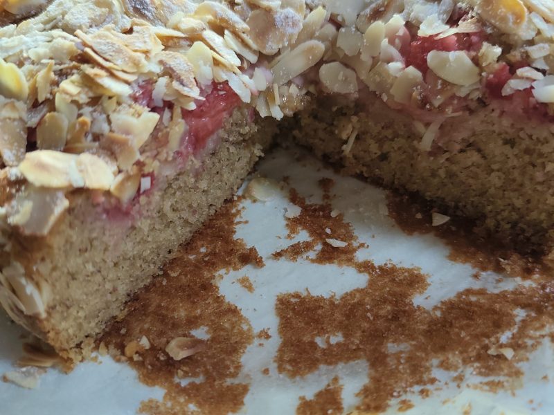 Cliquez pour zoomer ! Gâteau amandes et fruits rouges Thermomix par pnat33