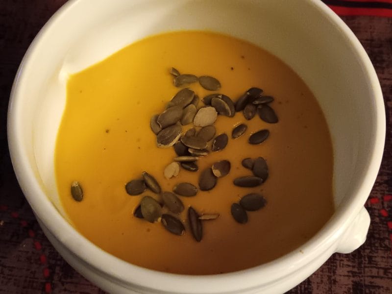 Cliquez pour zoomer ! Velouté carottes et navets au curry Thermomix par pnat33