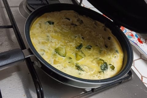 Cliquez pour zoomer ! Tortilla de courgettes Thermomix par pnat33