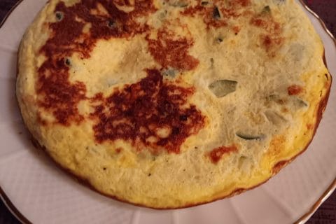 Cliquez pour zoomer ! Tortilla de courgettes Thermomix par pnat33