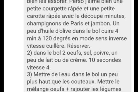 Cliquez pour zoomer ! Galette de légumes et saumon fumé Thermomix par pnat33