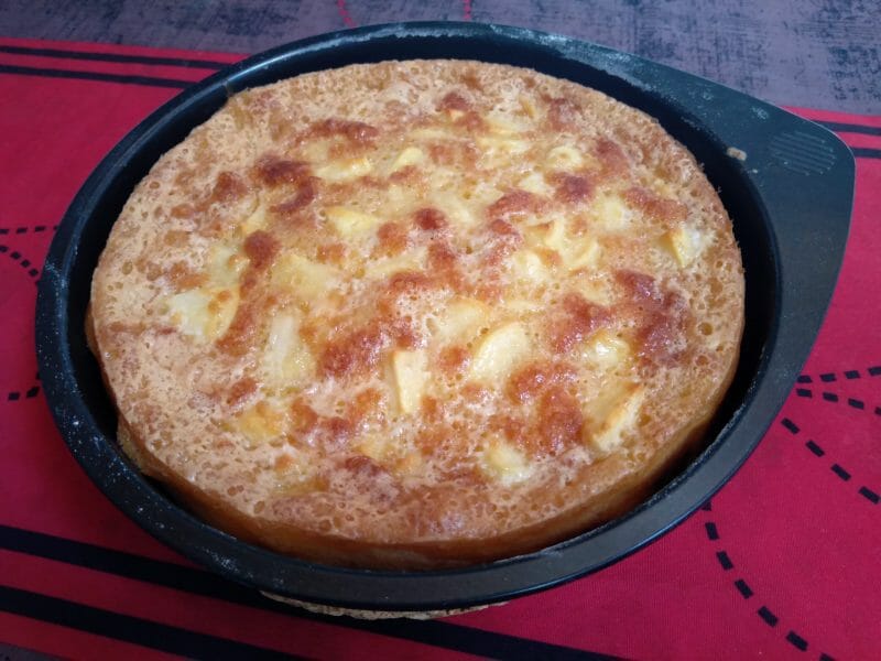 Cliquez pour zoomer ! Moelleux aux pommes Thermomix par pnat33