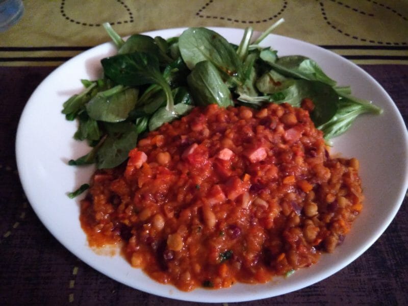 Cliquez pour zoomer ! Chili végétarien Thermomix par pnat33