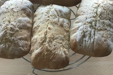 Cliquez pour zoomer ! Ciabatta Thermomix par lecanaillou34