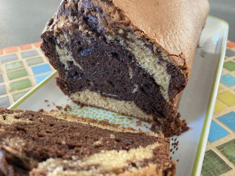 Cliquez pour zoomer ! Marbré au chocolat Thermomix par adely35