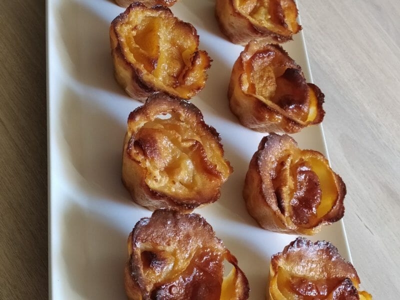 Cliquez pour zoomer ! Flognarde aux pommes Thermomix par cookestef72