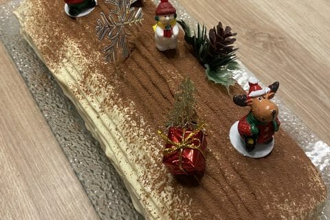 Cliquez pour zoomer ! Bûche Tiramisu Thermomix par myosotis38