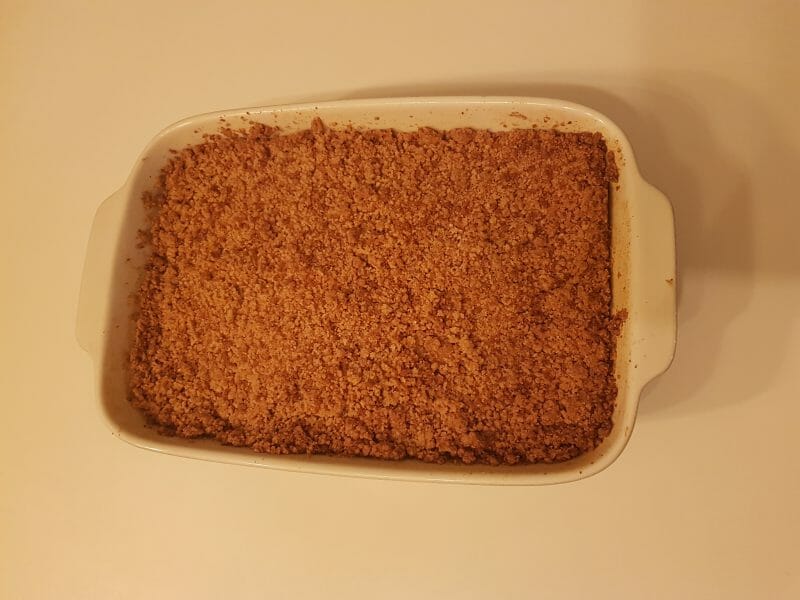 Cliquez pour zoomer ! Crumble pommes, poires et spéculoos Thermomix par Selemane