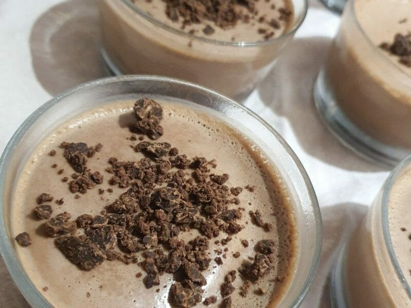 Cliquez pour zoomer ! Panna cotta au chocolat Thermomix par sabrinaben_