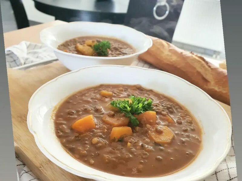 Cliquez pour zoomer ! Soupe de lentilles – 3dess Thermomix par sabrinaben_