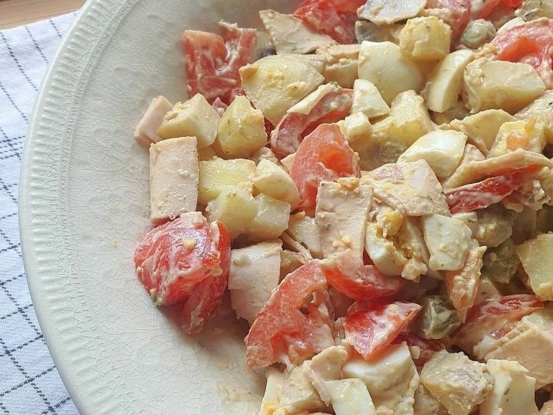 Cliquez pour zoomer ! Salade piémontaise Thermomix par sabrinaben_