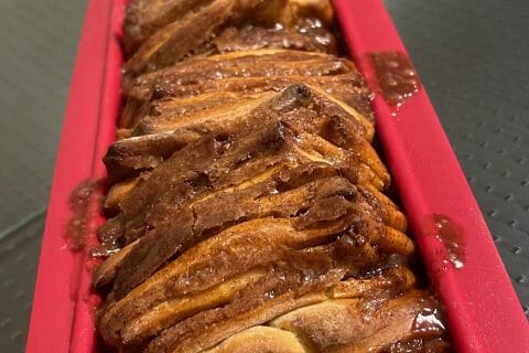 Cliquez pour zoomer ! Brioche à effeuiller à la cannelle Thermomix par Yohann62