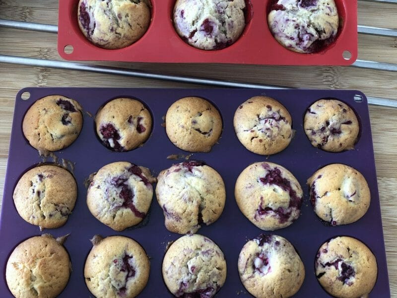 Cliquez pour zoomer ! Mini muffins aux fruits rouges Thermomix par globillule