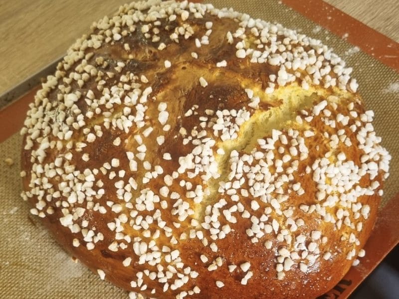 Cliquez pour zoomer ! Mouna (brioche de pâques) Thermomix par seveuh31