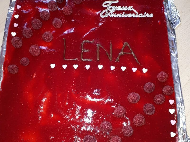 Cliquez pour zoomer ! Bavarois aux framboises Thermomix par celine_899