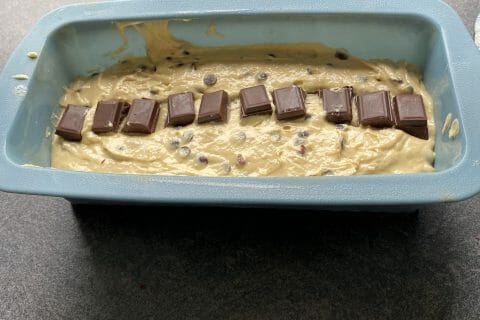 Cliquez pour zoomer ! Cake banane et pépites de chocolat Thermomix par justine59210