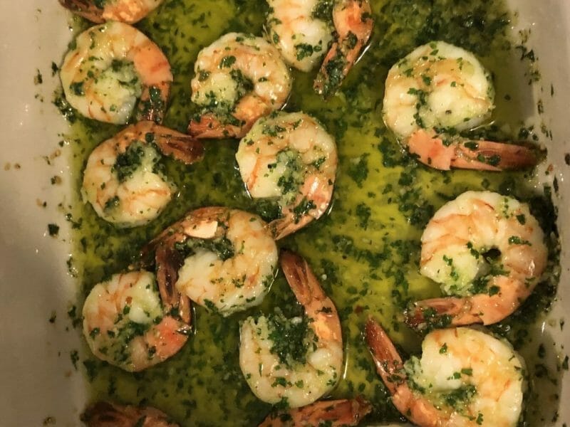 Cliquez pour zoomer ! Crevettes à l’ail Thermomix par sosodada