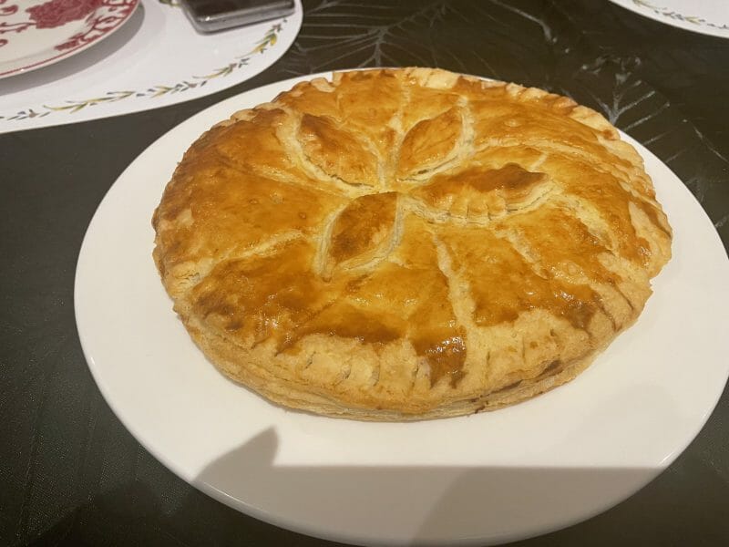 Cliquez pour zoomer ! Galette des rois à la frangipane Thermomix par Amalita