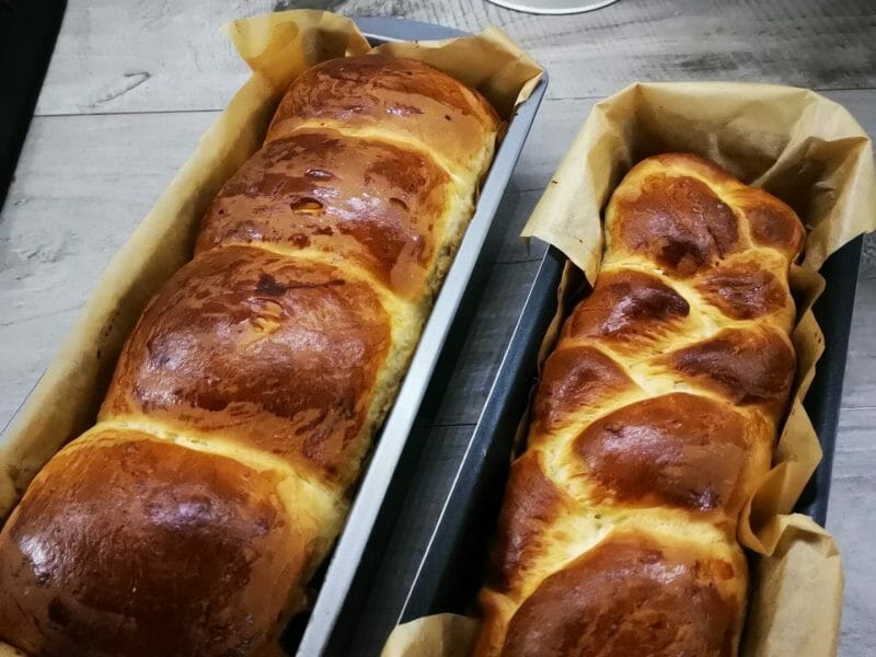 Cliquez pour zoomer ! Brioche tressée à la mie filante Thermomix par sansan00