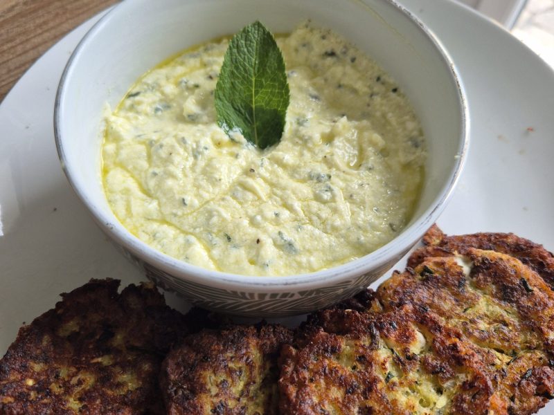 Cliquez pour zoomer ! Galettes de courgettes grecques Thermomix par stephpower