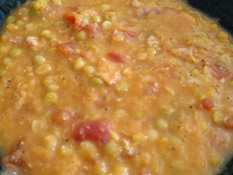 Cliquez pour zoomer ! Soupe de lentilles, pois cassés et poitrine fumée Thermomix par ninilolo1987