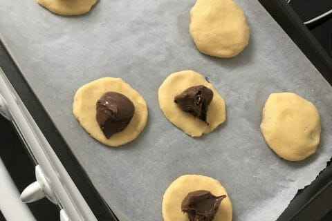 Cliquez pour zoomer ! Cookies fourrés au nutella Thermomix par marine92150