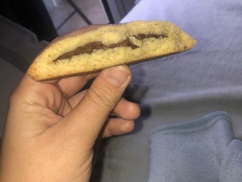 Cliquez pour zoomer ! Cookies fourrés au nutella Thermomix par marine92150