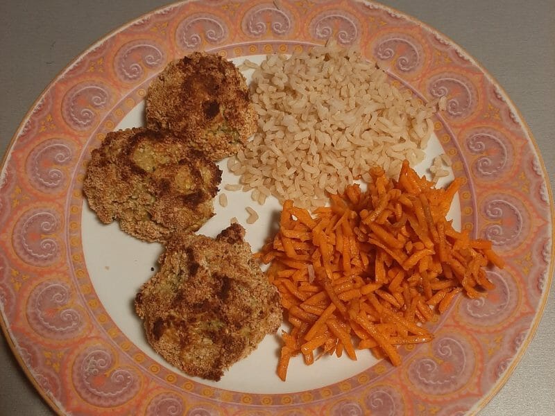 Cliquez pour zoomer ! Boulettes pois chiches et courgettes Thermomix par philojag