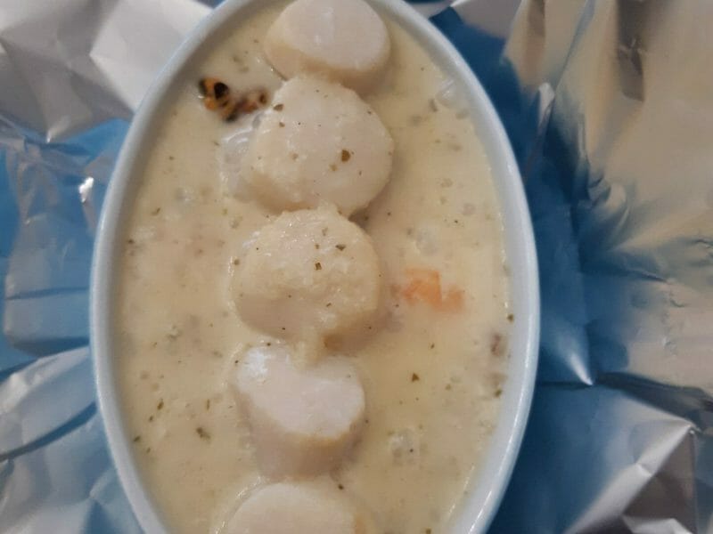 Cliquez pour zoomer ! Cassolettes de Saint Jacques Thermomix par Coralie1967