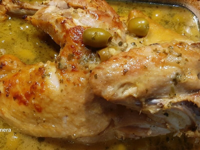 Tajine de poulet aux olives au Thermomix Cookomix